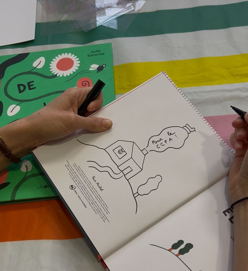 Atelier créatif pour jeune public avec Julie Escoriza, illustratrice