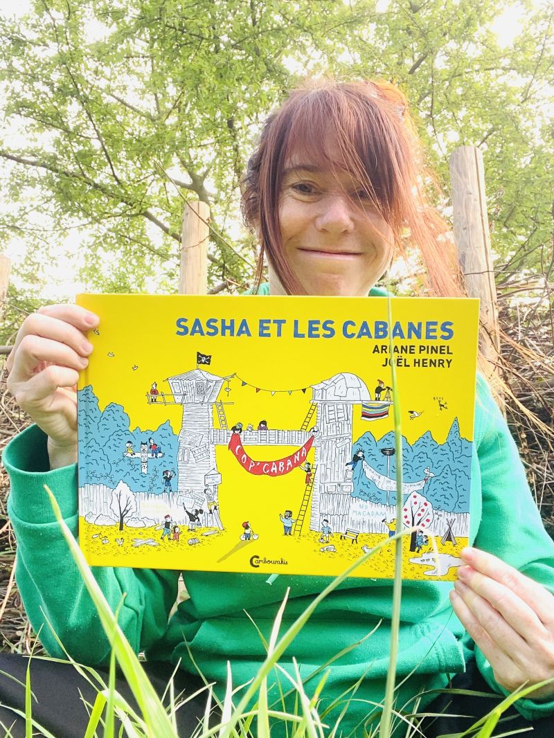 « Sasha et les cabanes » - Atelier créatif avec Ariane Pinel