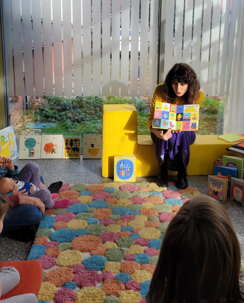 RÜCKBLICK IN BILDERN: L'Ababatelier - Lesung und Workshop mit Élisa Géhin